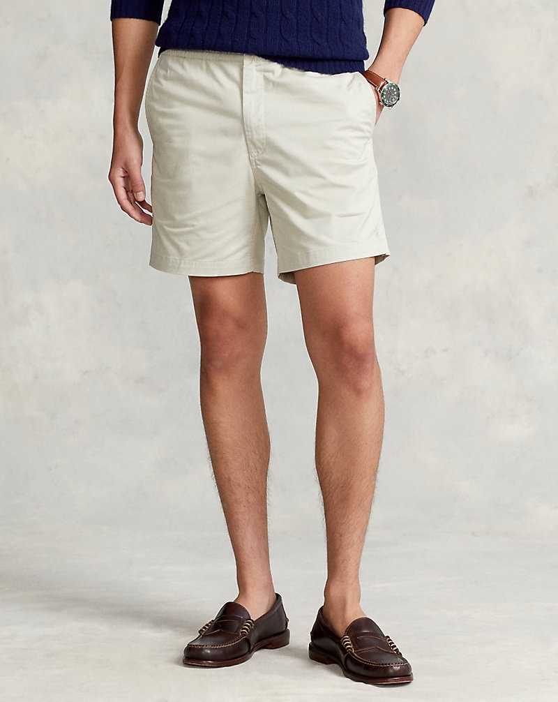 Short Ralph Lauren 15-cm Prepster Stretch Chino Hombre Classic Stone | SWKXNHO-03 - vista 3