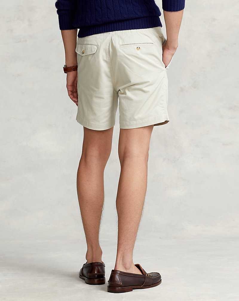 Short Ralph Lauren 15-cm Prepster Stretch Chino Hombre Classic Stone | SWKXNHO-03 - vista 4