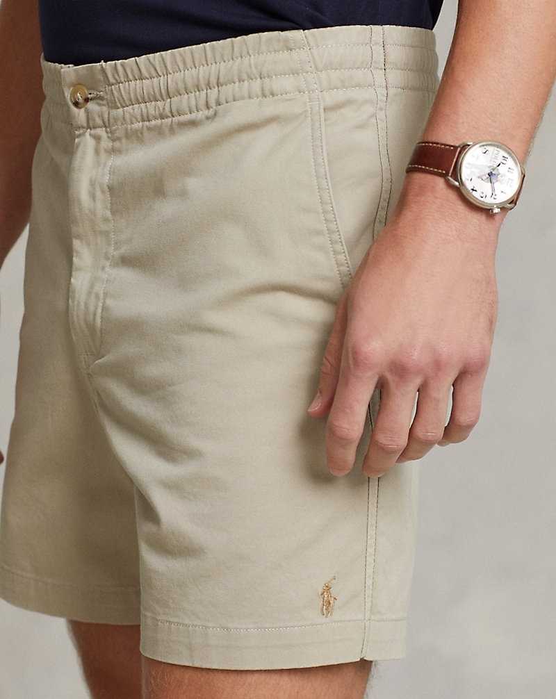 Short Ralph Lauren 15-cm Prepster Stretch Chino Hombre Kaki | GZUMJBS-57 - vista 5