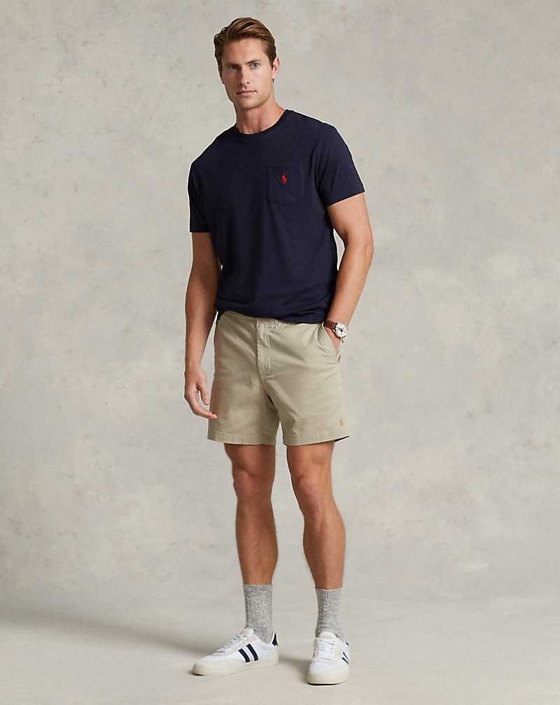 Short Ralph Lauren 15-cm Prepster Stretch Chino Hombre Kaki | GZUMJBS-57 - vista 1