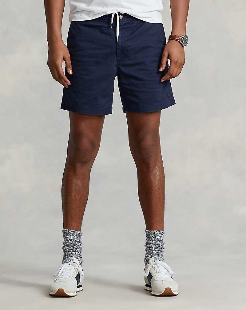 Short Ralph Lauren 15-cm Prepster Stretch Chino Hombre Nautical Ink | BHMPQIY-52 - vista 3