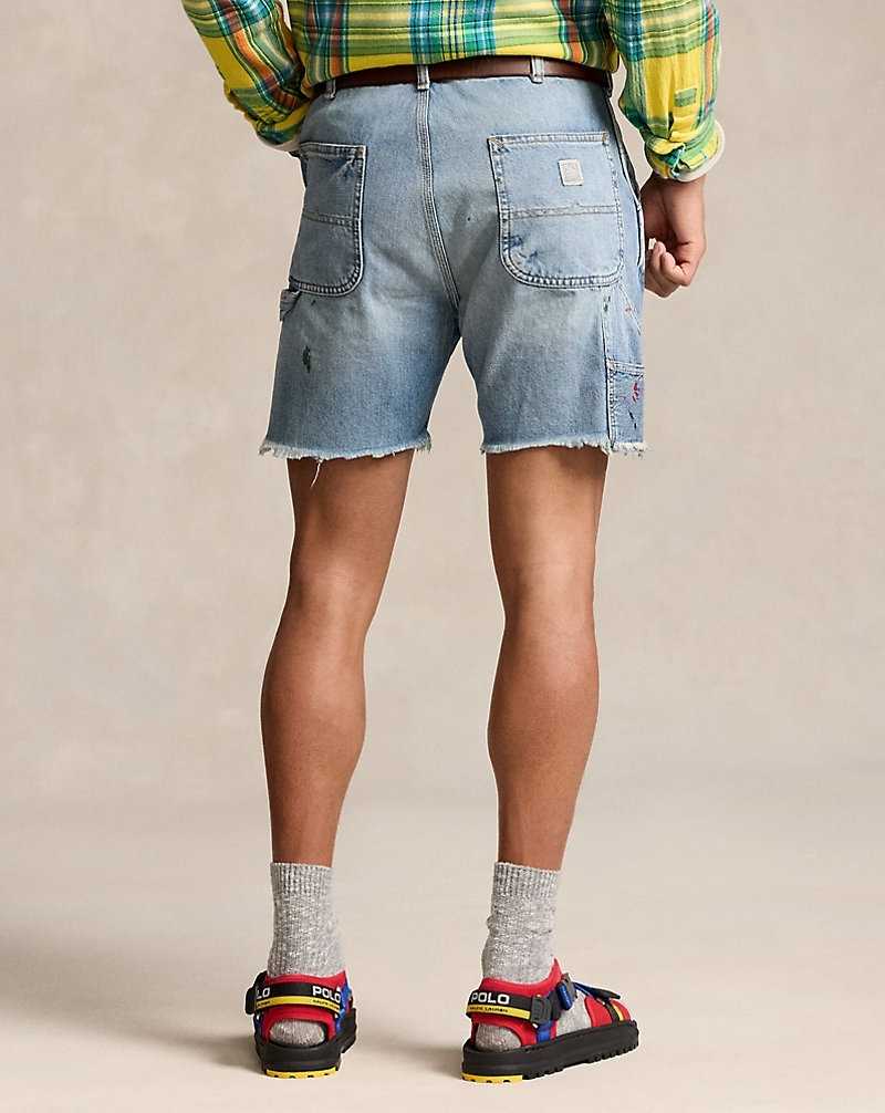 Short Ralph Lauren 16.5 cm Dungaree Fit Denim Hombre Ronan | PEKQXFB-52 - vista 4