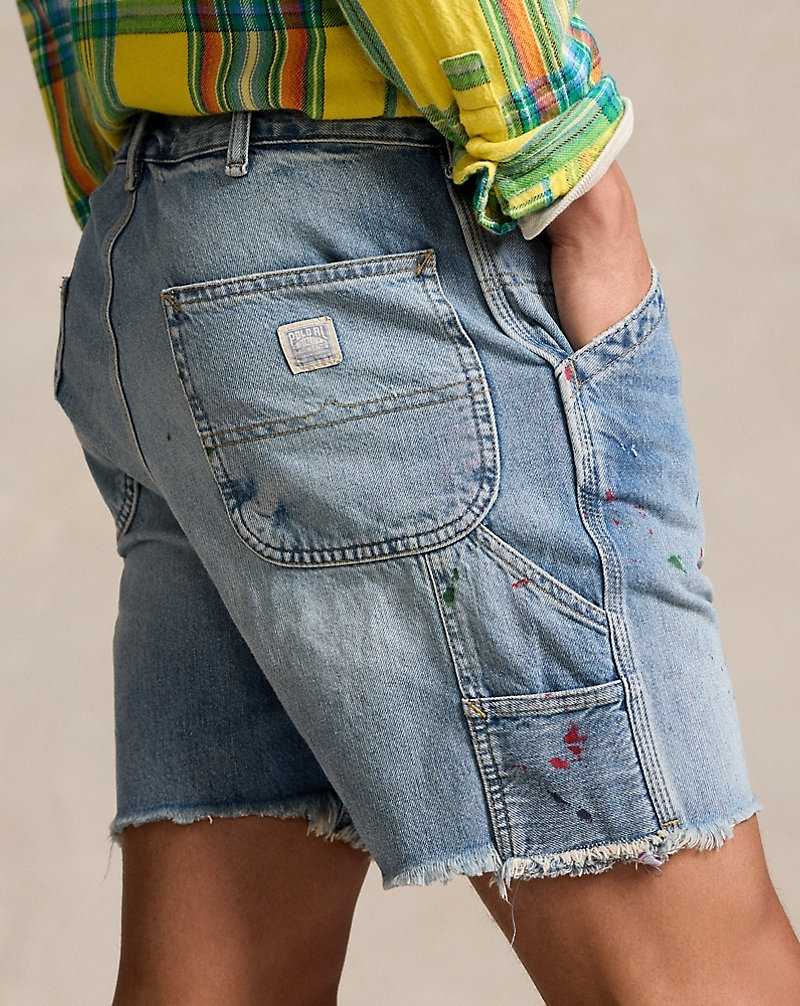 Short Ralph Lauren 16.5 cm Dungaree Fit Denim Hombre Ronan | PEKQXFB-52 - vista 5