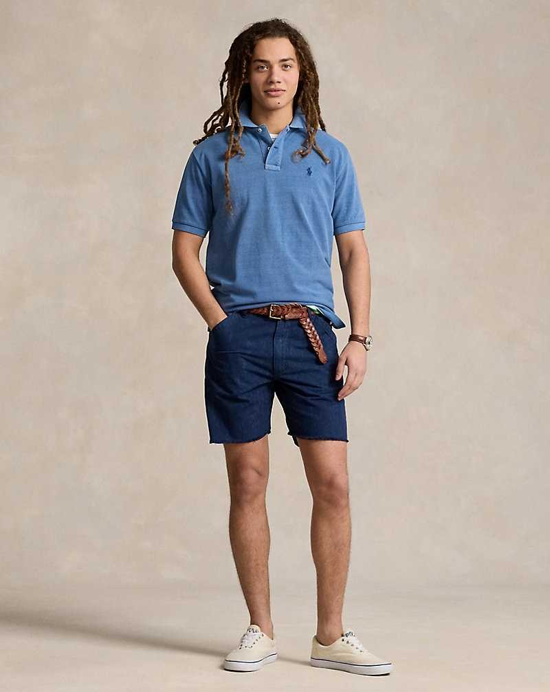 Short Ralph Lauren 16.5 cm Dungaree Fit Twill Hombre Azules | BQUCLJI-58 - vista 1