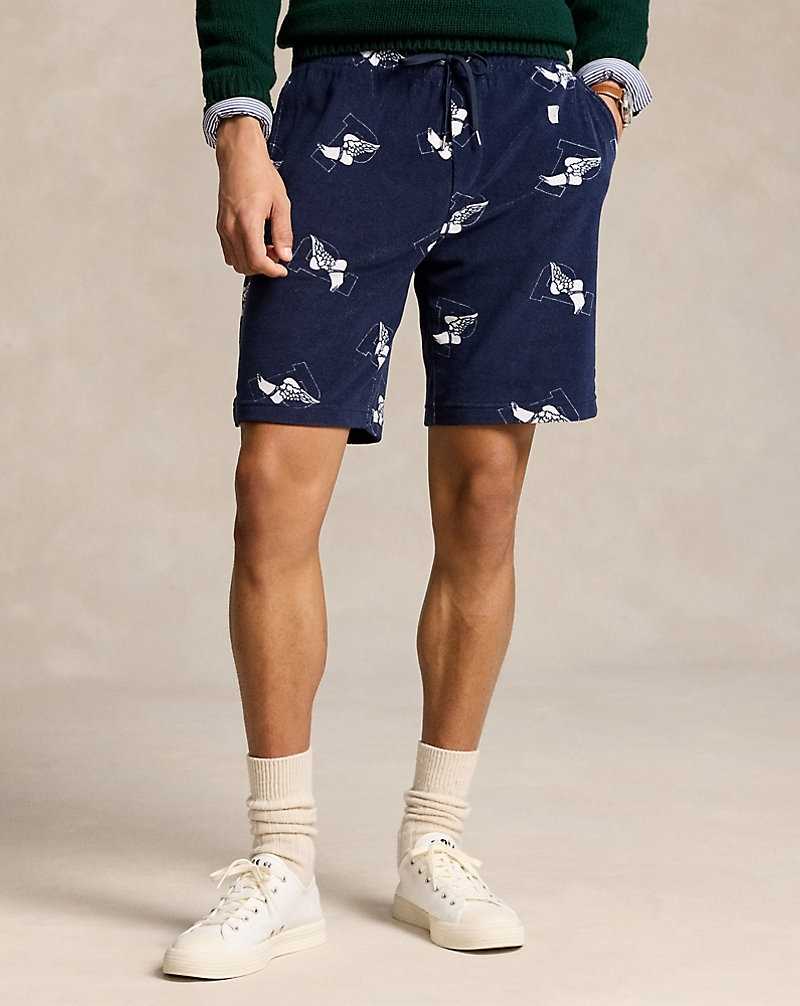Short Ralph Lauren 19 cm P-Wing Terry Hombre Azul Marino | BSQANZF-81 - vista 3