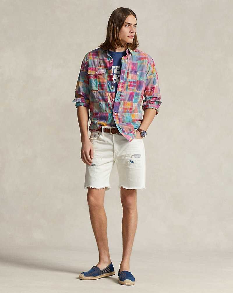Short Ralph Lauren 19.1 cm Sullivan Slim Denim Hombre Azules | LKGQRJB-63 - vista 1