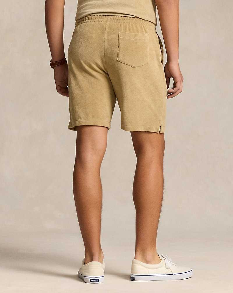 Short Ralph Lauren 19-cm Terry Drawstring Hombre Beige | PFBVSAQ-48 - vista 4