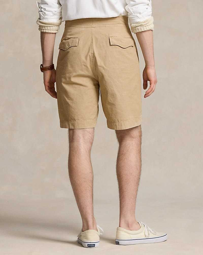 Short Ralph Lauren 20.3 cm Classic Fit Canvas Aviator Hombre Surrey Tan | TKGRYZH-51 - vista 4