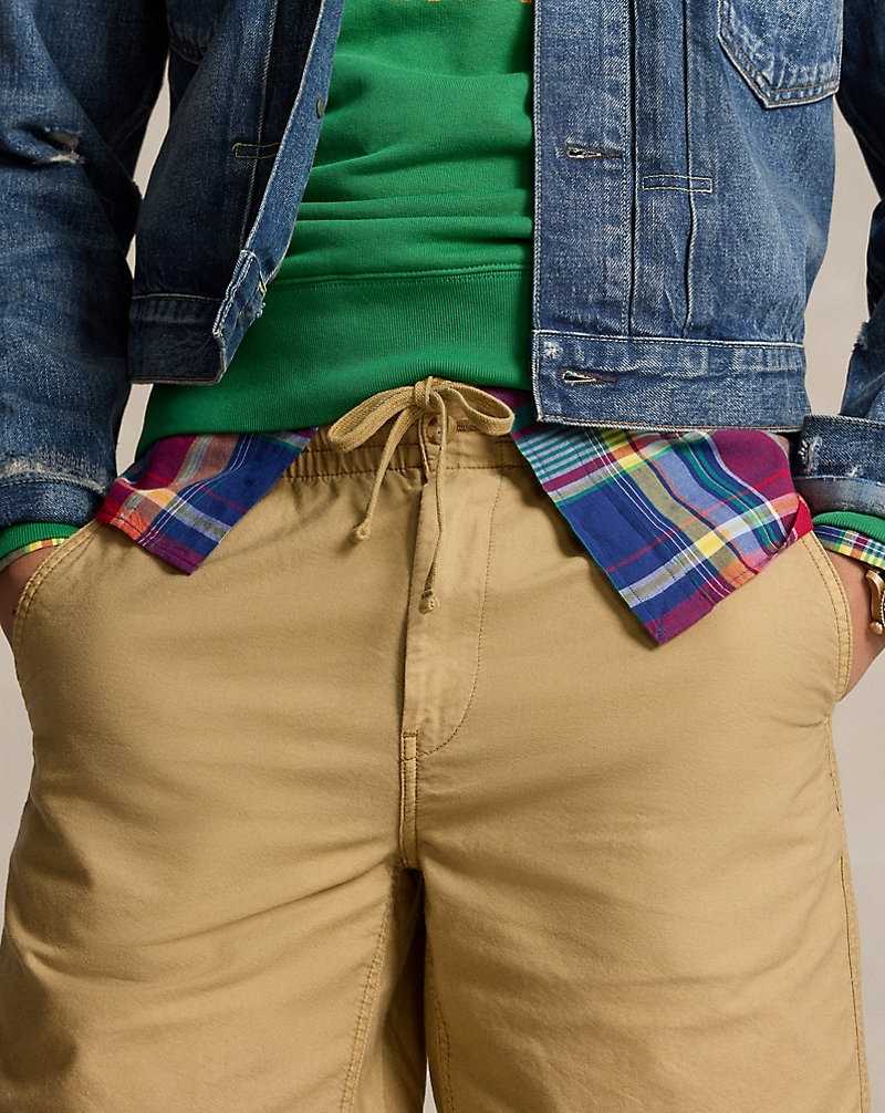 Short Ralph Lauren 20.3 cm Prepster Oxford Hombre Kaki | ANFETYJ-94 - vista 5
