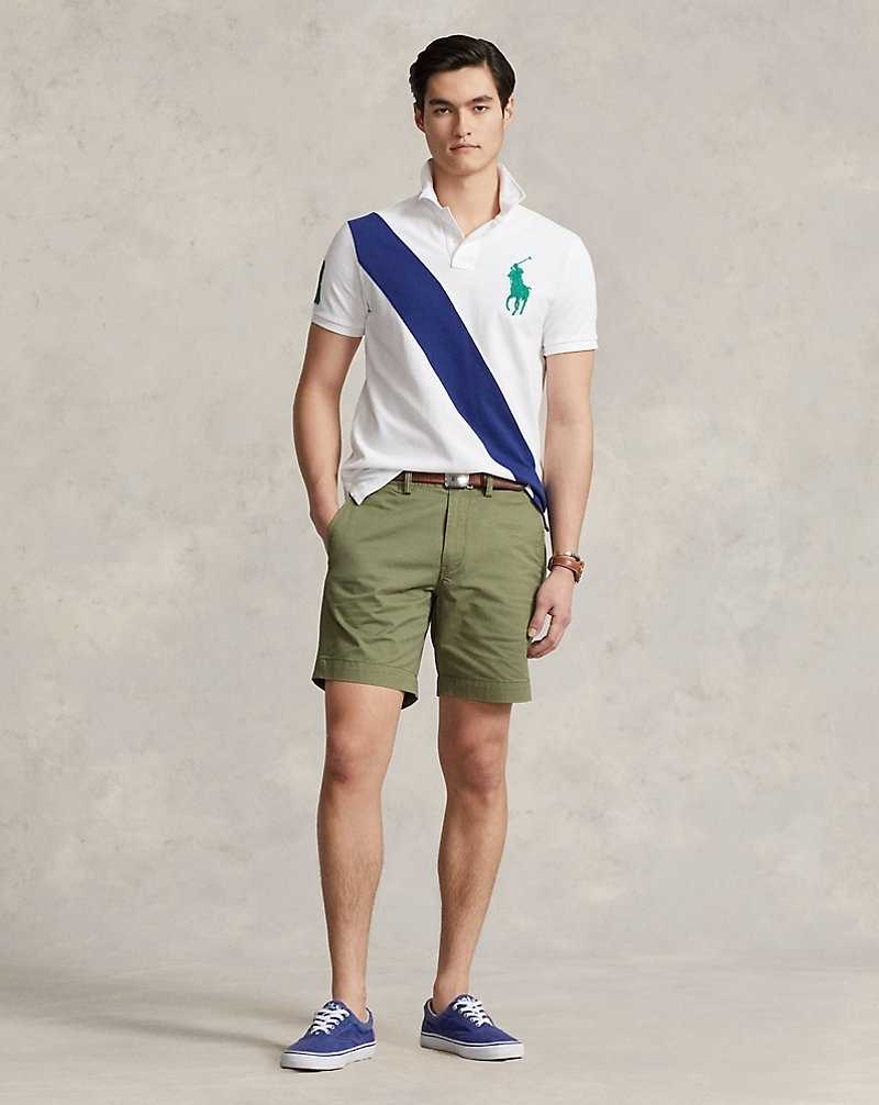 Short Ralph Lauren 20.3 cm Straight Fit Stretch Chino Hombre Garden Trail | ZOHTGPC-43 - vista 1