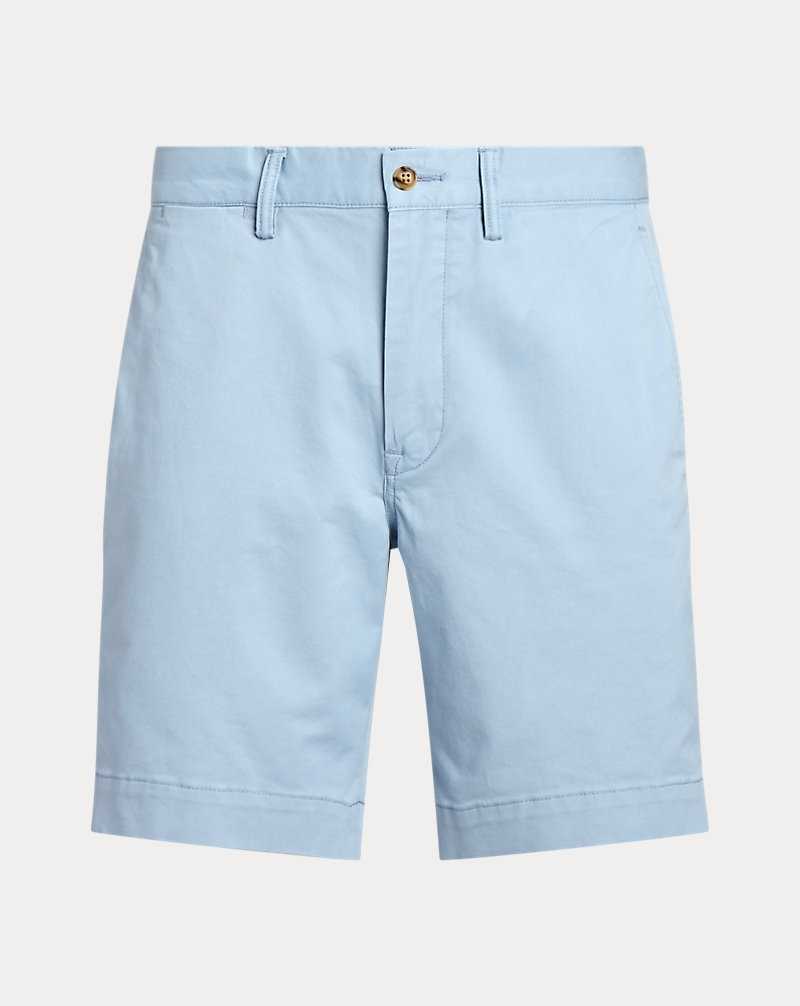 Short Ralph Lauren 20.3 cm Stretch Straight Fit Chino Hombre Azules | PUSYTDW-72 - vista 2
