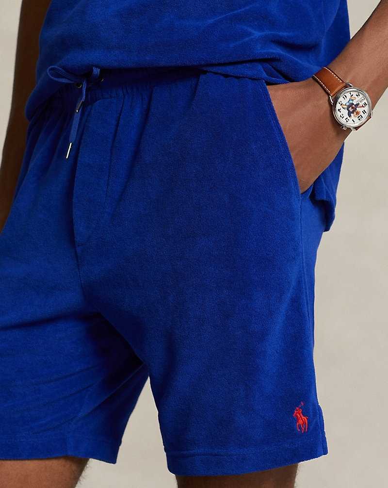 Short Ralph Lauren 21.6 cm Terry Drawstring Hombre Heritage Royal/C3870 | ZILPJSB-23 - vista 5