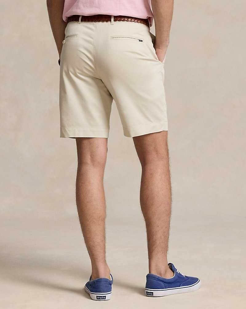 Short Ralph Lauren 22.9 cm Tailored Fit Performance Hombre Basic Sand | XBFQPAW-69 - vista 4
