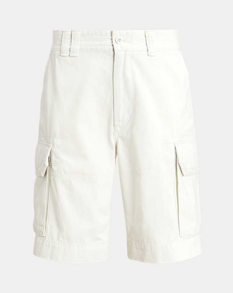 Short Ralph Lauren 26.6 cm Relaxed Fit Twill Cargo Hombre Blancos | PEUWDIF-74 - vista 2