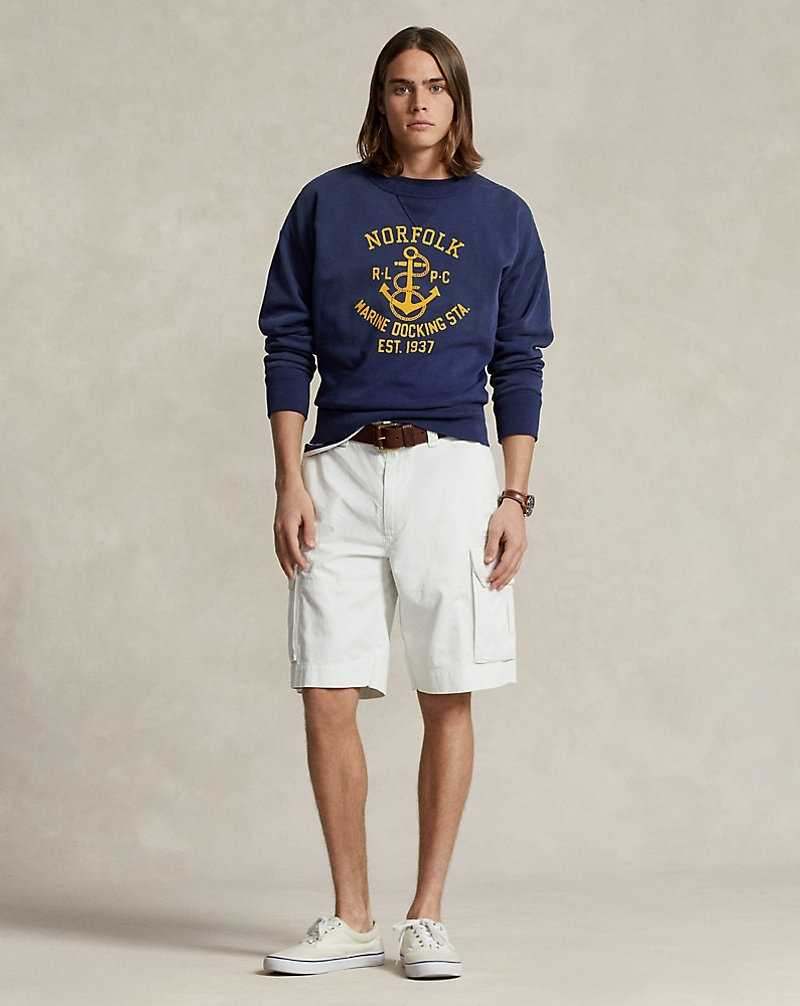 Short Ralph Lauren 26.6 cm Relaxed Fit Twill Cargo Hombre Blancos | PEUWDIF-74 - vista 1