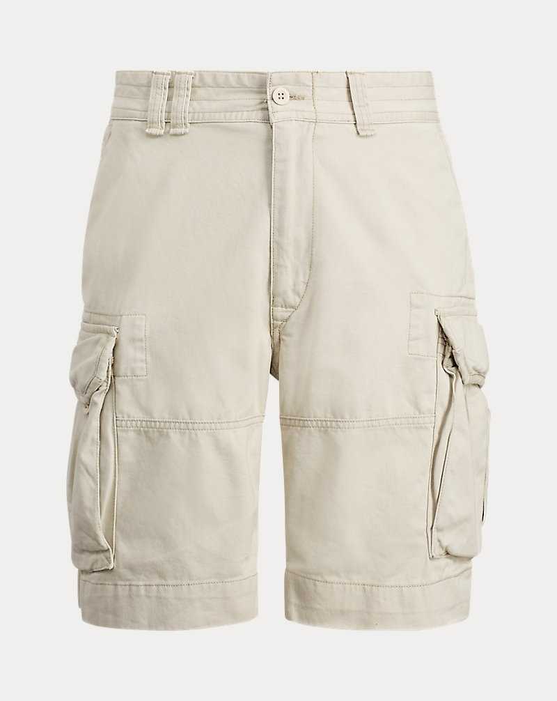 Short Ralph Lauren 26.7 cm Classic Fit Twill Cargo Hombre Hudson Tan | MTFGAJO-78 - vista 2