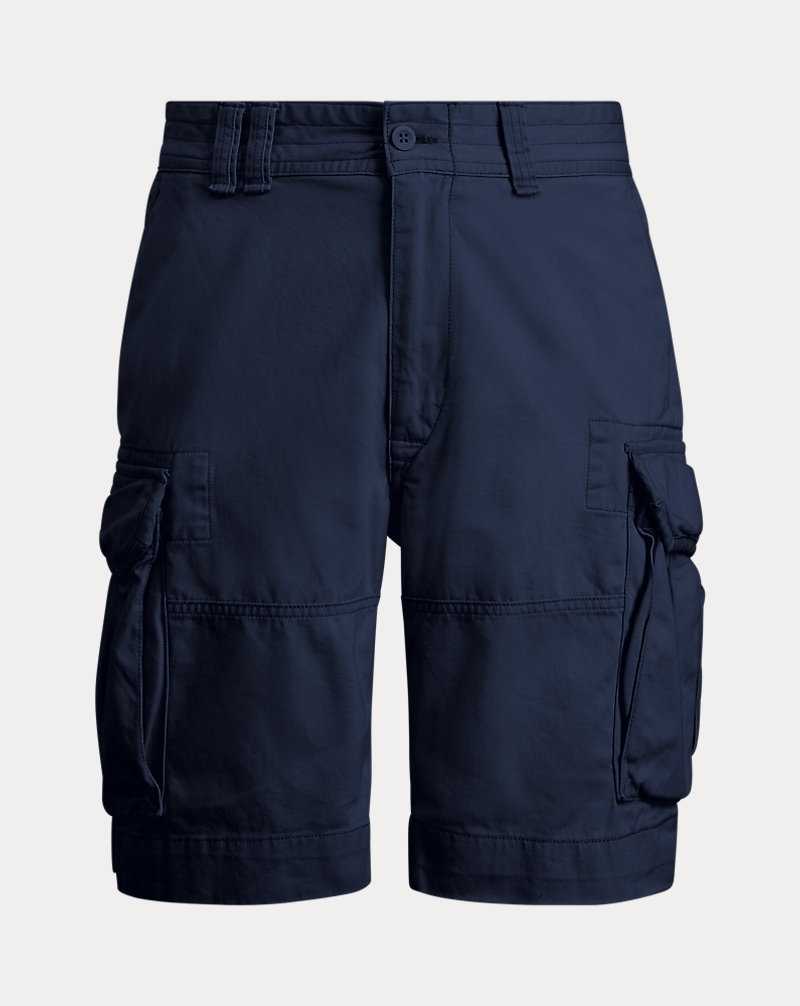 Short Ralph Lauren 26.7 cm Classic Fit Twill Cargo Hombre Azul Marino | QWOGTKN-84 - vista 2