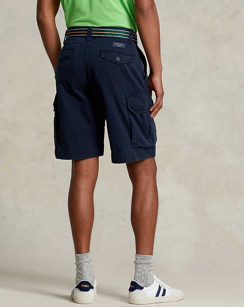 Short Ralph Lauren 26.7 cm Classic Fit Twill Cargo Hombre Azul Marino | QWOGTKN-84 - vista 4
