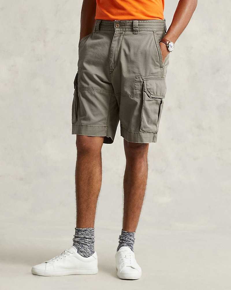 Short Ralph Lauren 26.7 cm Classic Fit Twill Cargo Hombre Verdes | LMWRJDQ-50 - vista 3