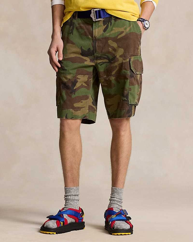 Short Ralph Lauren 26.7 cm Relaxed Fit Camo Cargo Hombre Camuflados | RDITFBE-42 - vista 3