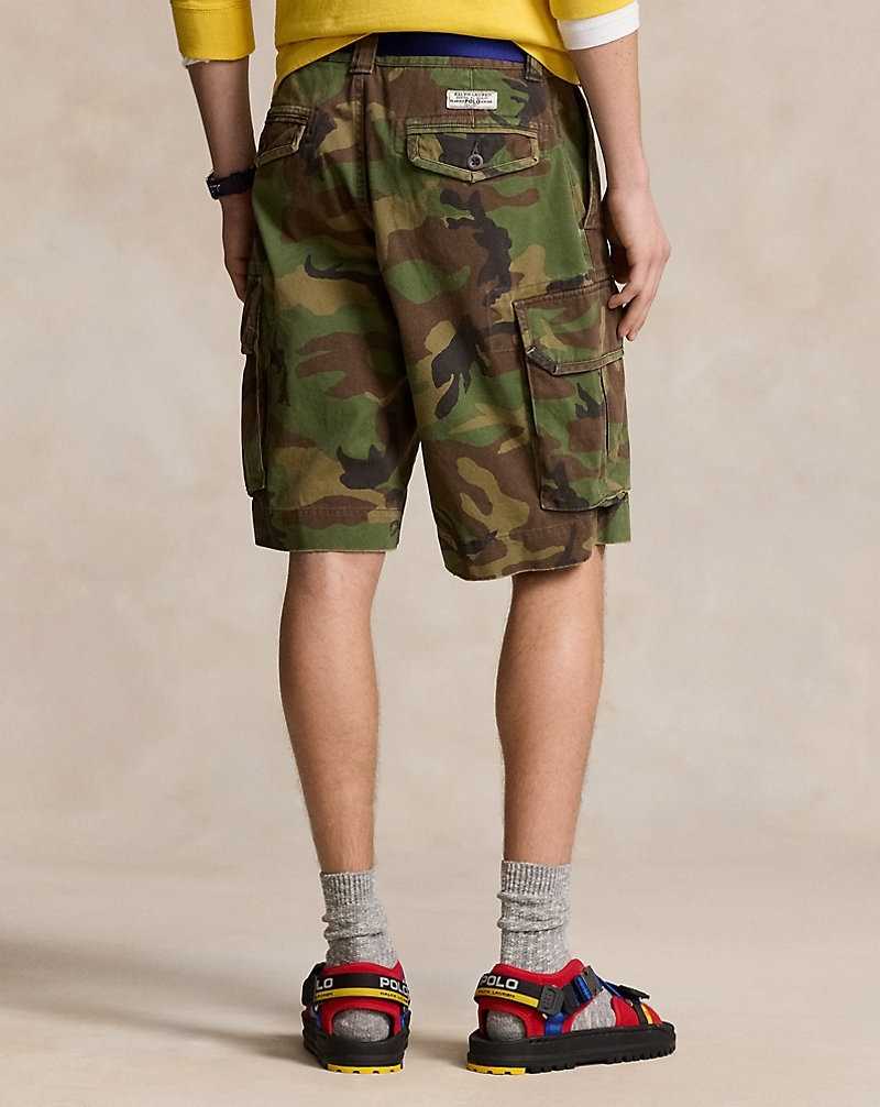 Short Ralph Lauren 26.7 cm Relaxed Fit Camo Cargo Hombre Camuflados | RDITFBE-42 - vista 4