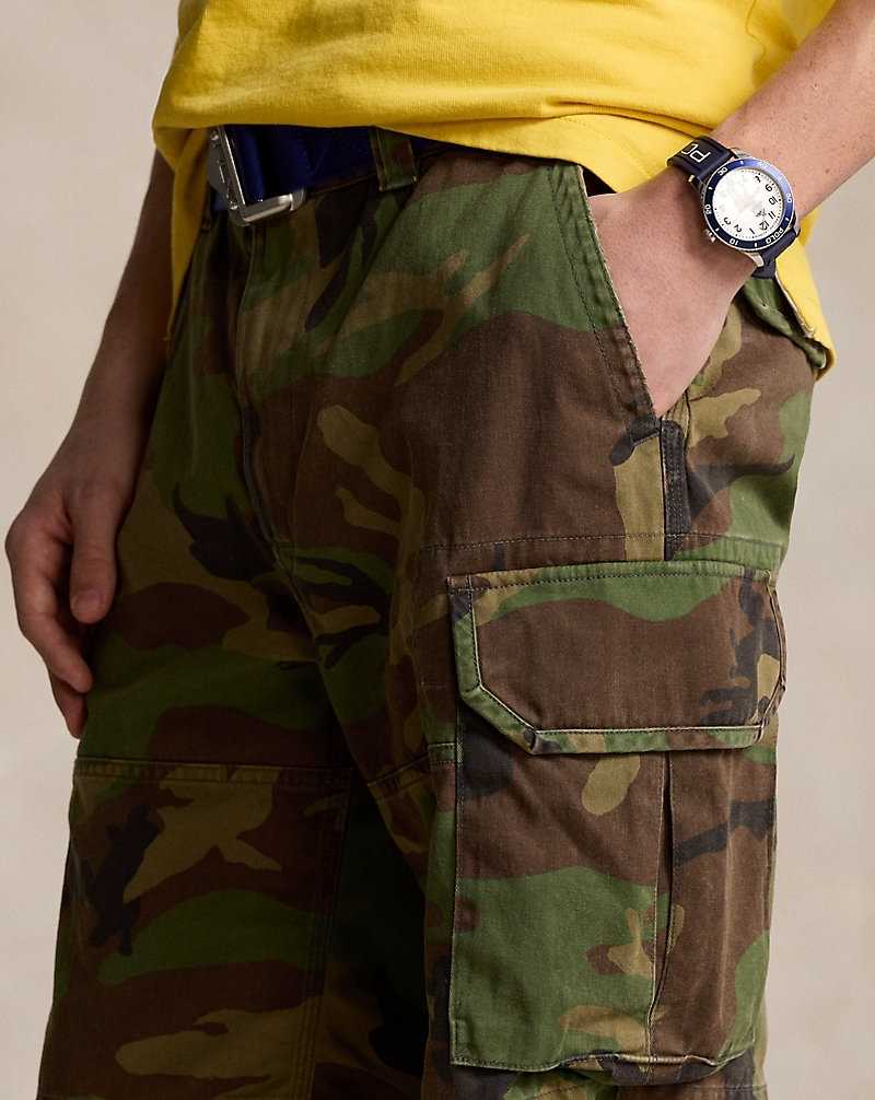 Short Ralph Lauren 26.7 cm Relaxed Fit Camo Cargo Hombre Camuflados | RDITFBE-42 - vista 5