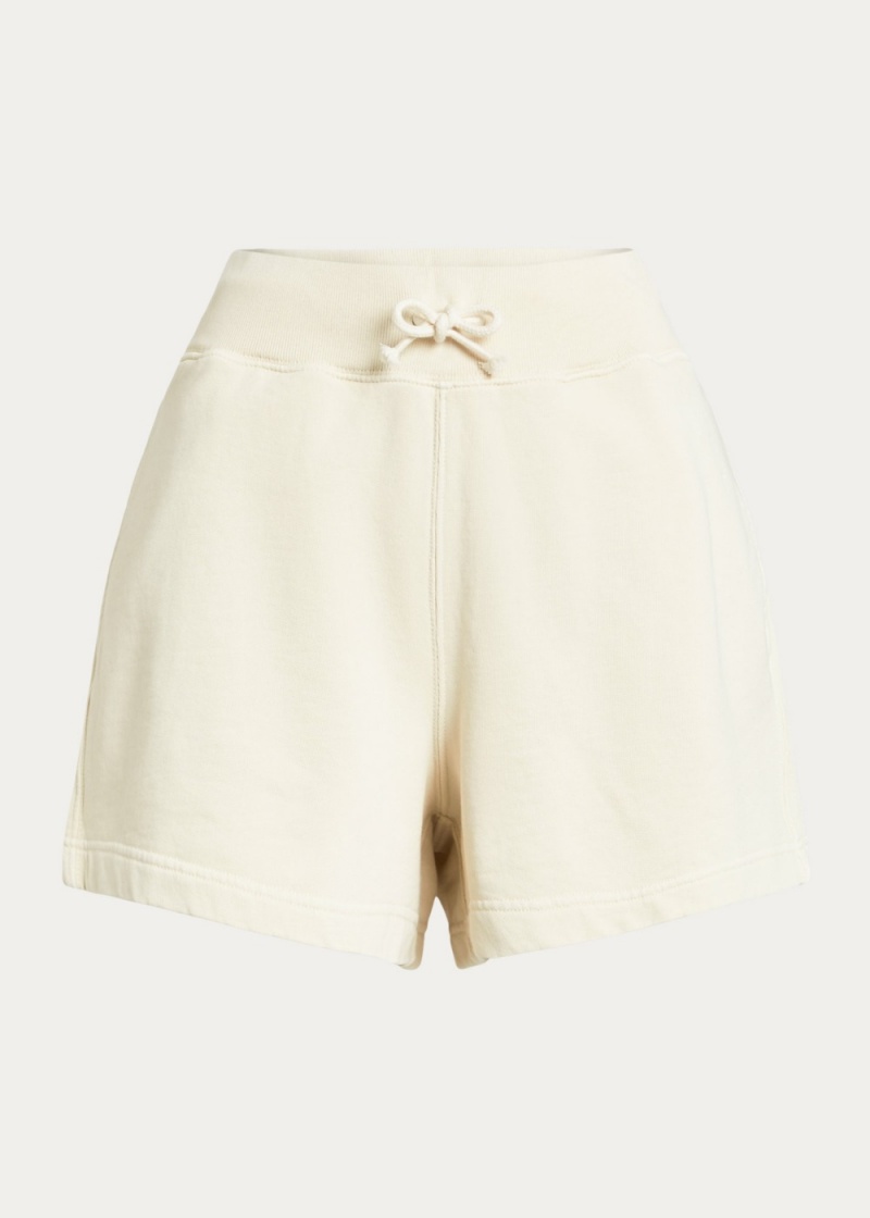Short Algodon Fleece Drawstring Mujer Marrom | HZSU76521 - vista 2
