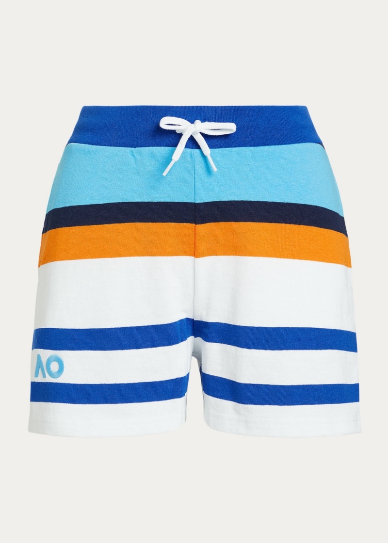 Short Australian Open A Rayas Jersey Mujer Multicolor | BOGK79364 - vista 2