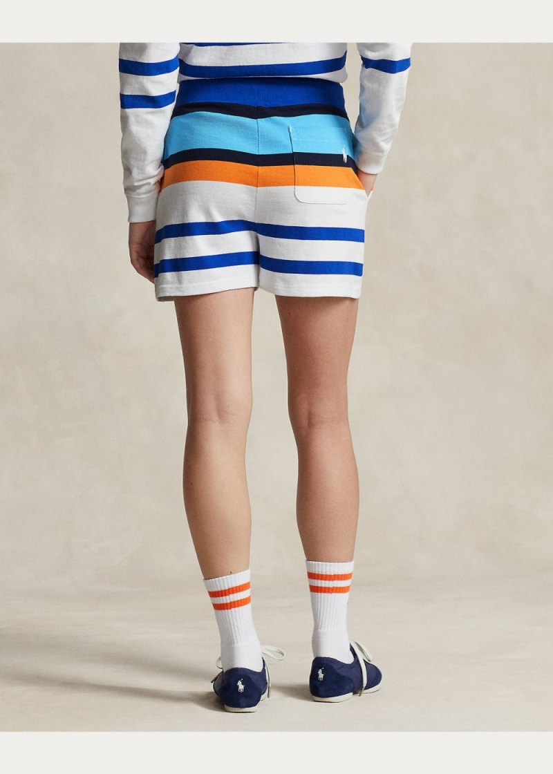 Short Australian Open A Rayas Jersey Mujer Multicolor | BOGK79364 - vista 4