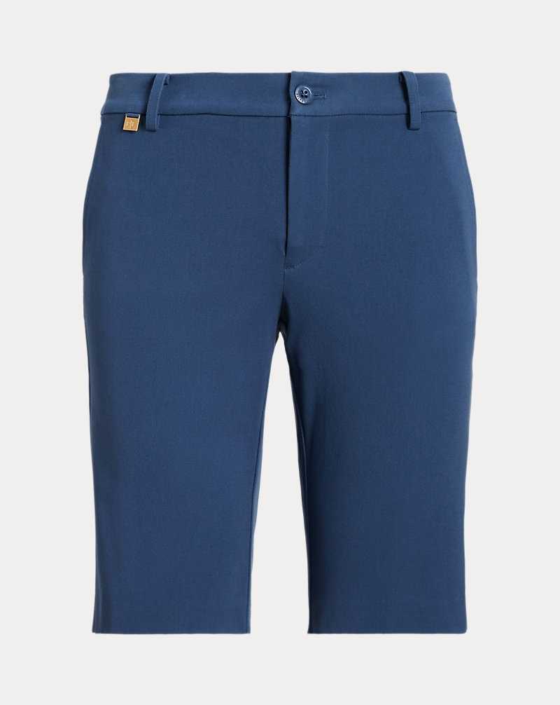 Short Ralph Lauren Bi-Stretch Twill Mujer Azules | QRJIBNE-48 - vista 2