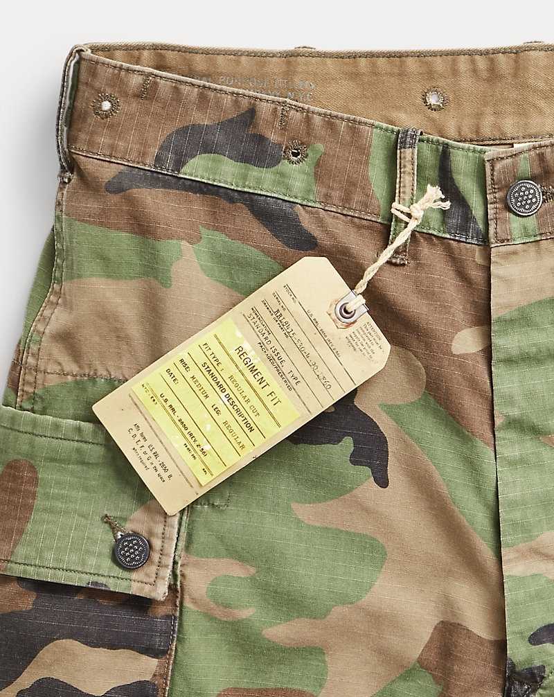 Short Ralph Lauren Camo Ripstop Cargo Hombre Camuflados | ABKTPRS-25 - vista 3