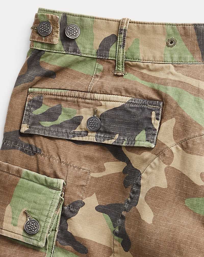 Short Ralph Lauren Camo Ripstop Cargo Hombre Camuflados | ABKTPRS-25 - vista 4