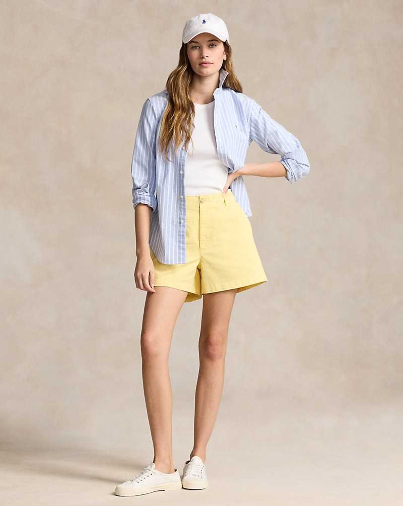 Short Ralph Lauren Chino Twill Mujer Amarillos | ANTLPKD-84 - vista 1
