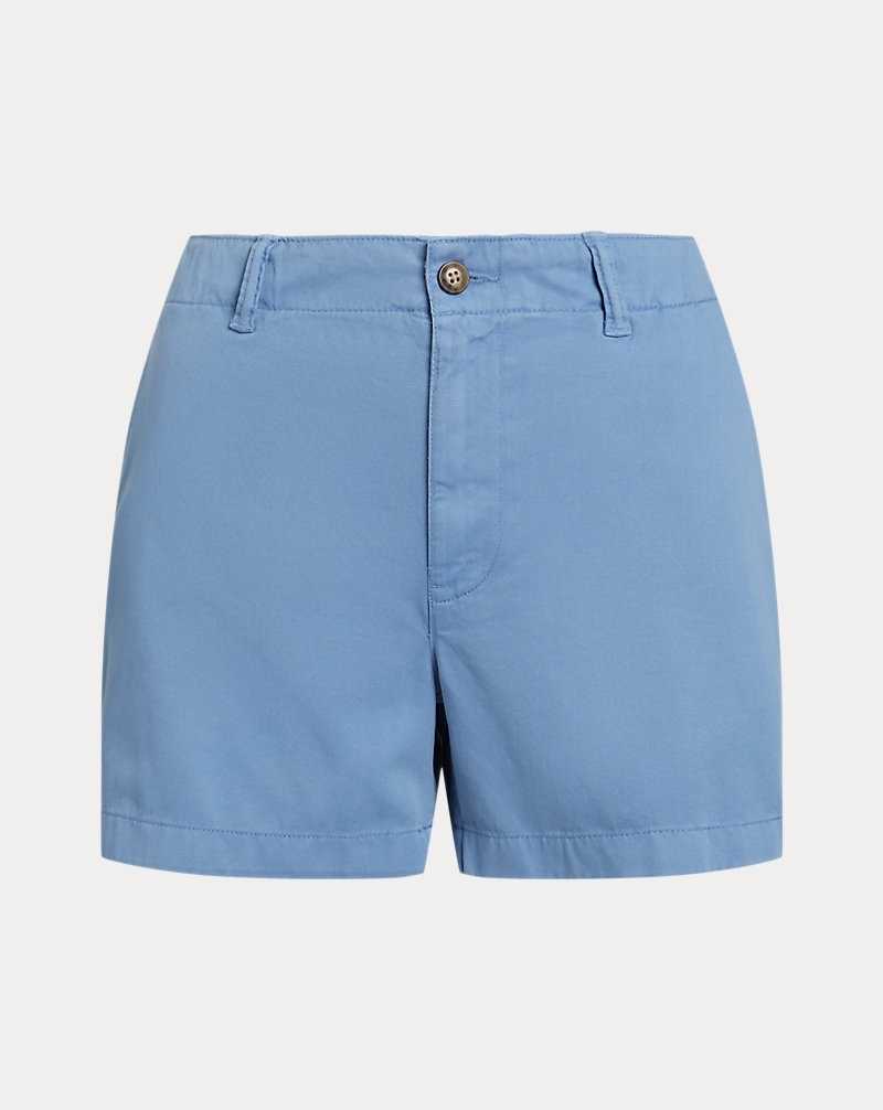 Short Ralph Lauren Chino Twill Mujer Azules | ZNUDYXQ-90 - vista 2