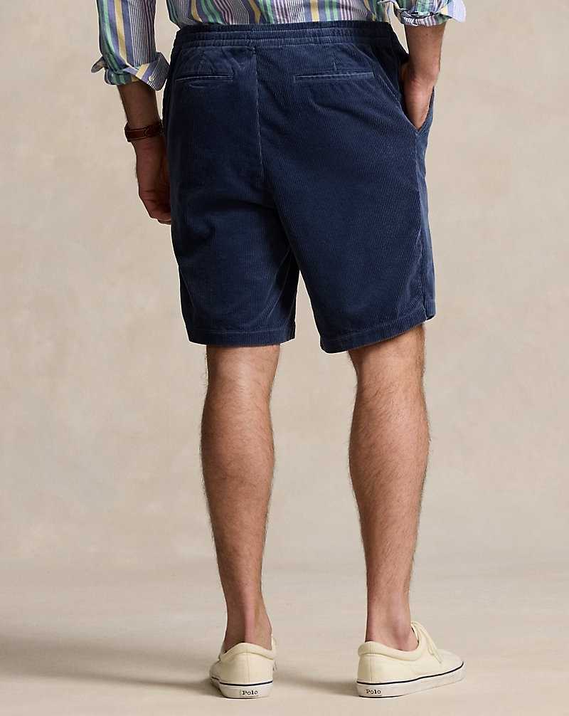 Short Ralph Lauren Classic Fit Prepster Corduroy Hombre Azul Marino | EFBONRW-10 - vista 4