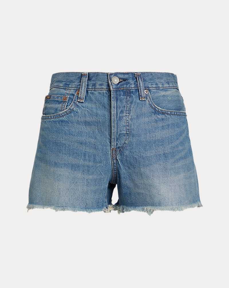 Short Ralph Lauren Cut-off Denim Mujer Azules | YTSIONJ-18 - vista 2