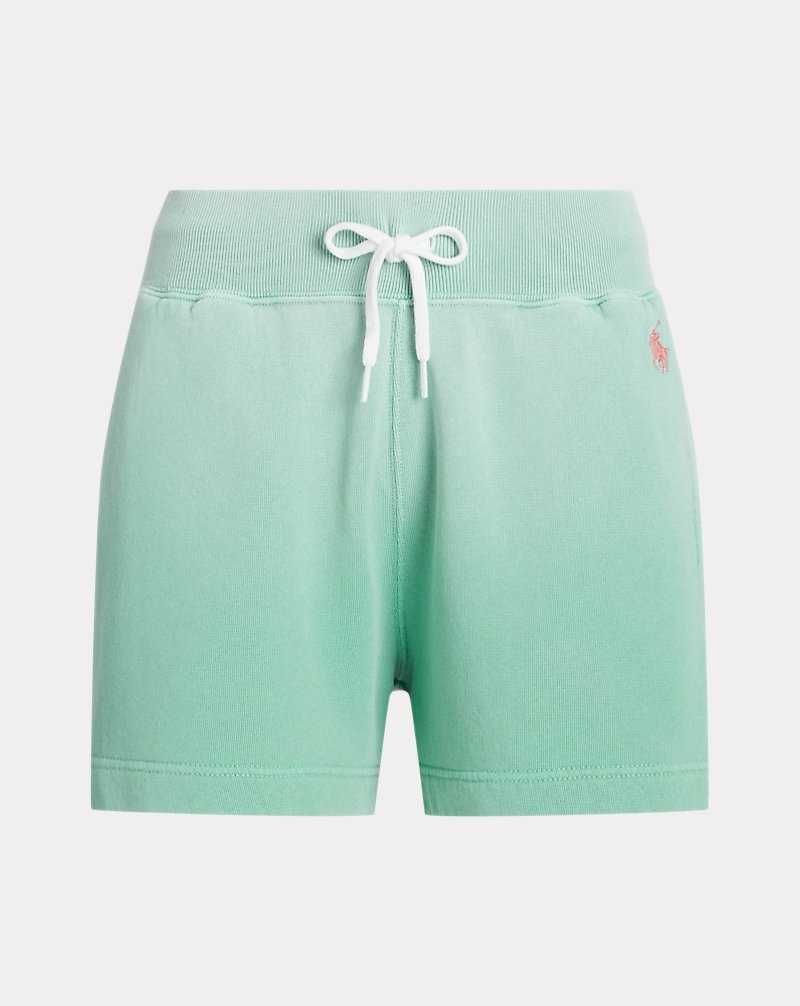 Short Ralph Lauren Fleece Drawstring Mujer Celadon | FWMUORX-91 - vista 2