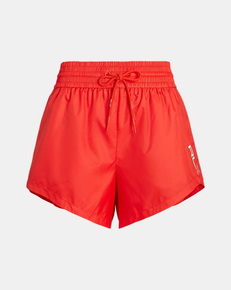 Short Ralph Lauren Layered Ripstop-Jersey Drawstring Mujer Bright Poppy | GMHTQEU-06 - vista 2