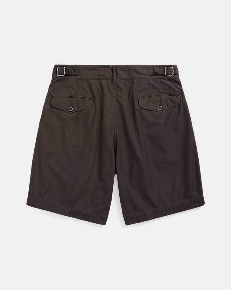 Short Ralph Lauren Pleated Twill Hombre Negros | KDIPNLQ-03 - vista 2