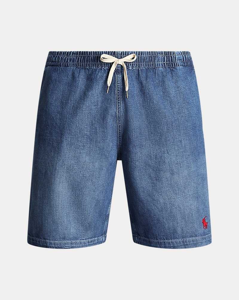 Short Ralph Lauren Prepster Denim Hombre Blane | FDUGYTM-07 - vista 2