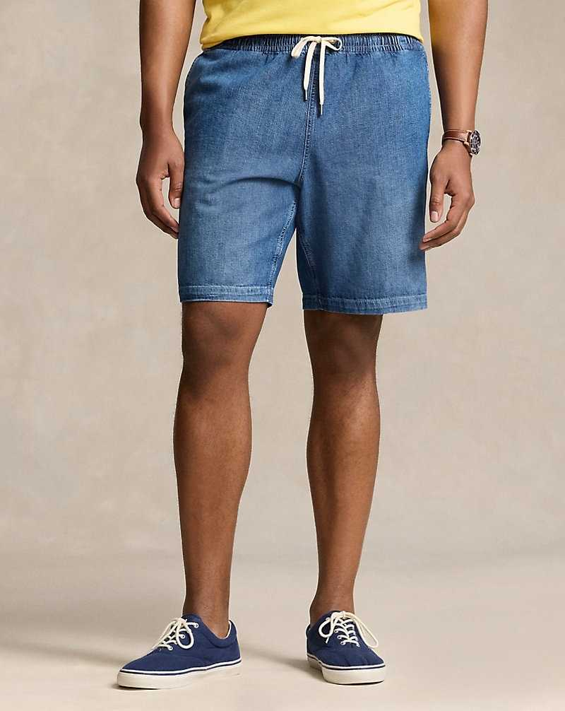 Short Ralph Lauren Prepster Denim Hombre Blane | FDUGYTM-07 - vista 3