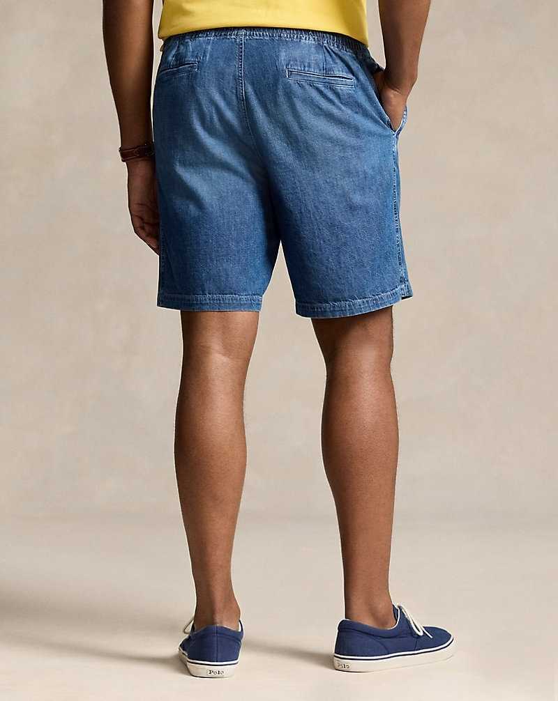 Short Ralph Lauren Prepster Denim Hombre Blane | FDUGYTM-07 - vista 4