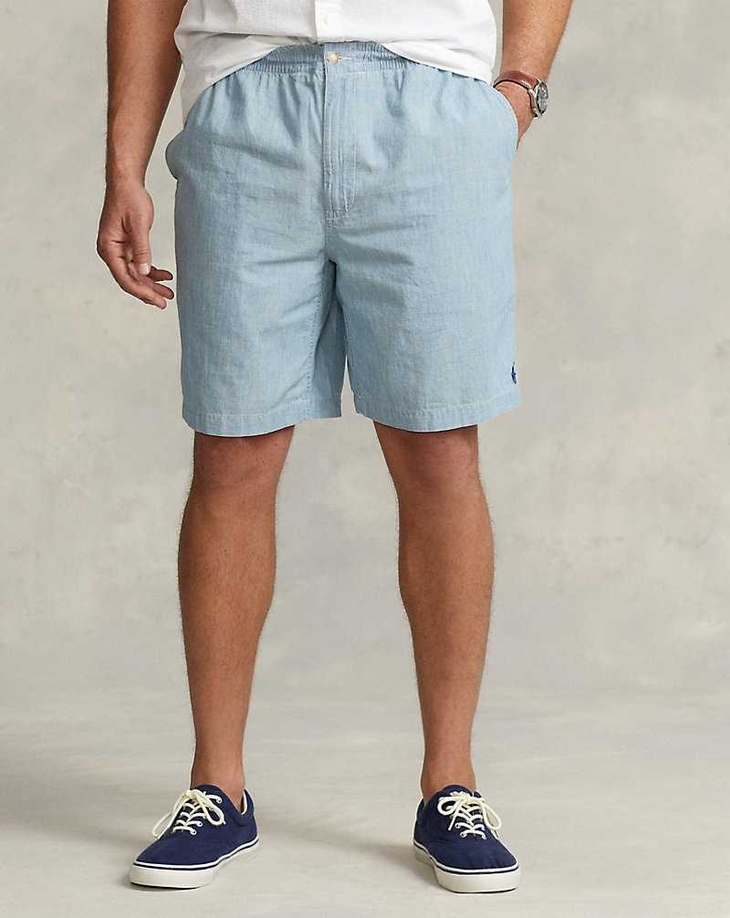 Short Ralph Lauren Prepster Indigo Chambray Hombre Chambray | QDMRTYA-27 - vista 3