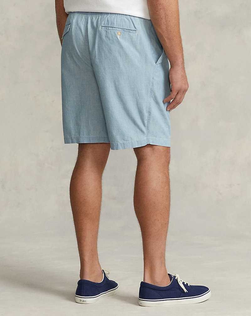 Short Ralph Lauren Prepster Indigo Chambray Hombre Chambray | QDMRTYA-27 - vista 4