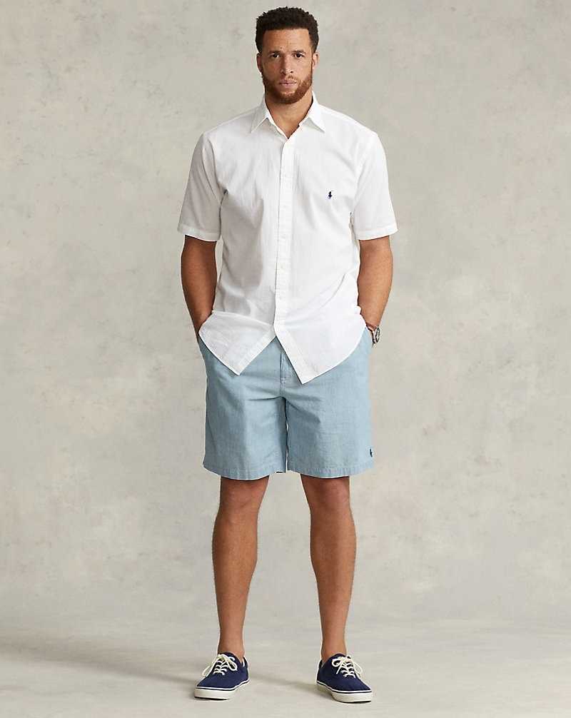 Short Ralph Lauren Prepster Indigo Chambray Hombre Chambray | QDMRTYA-27 - vista 1