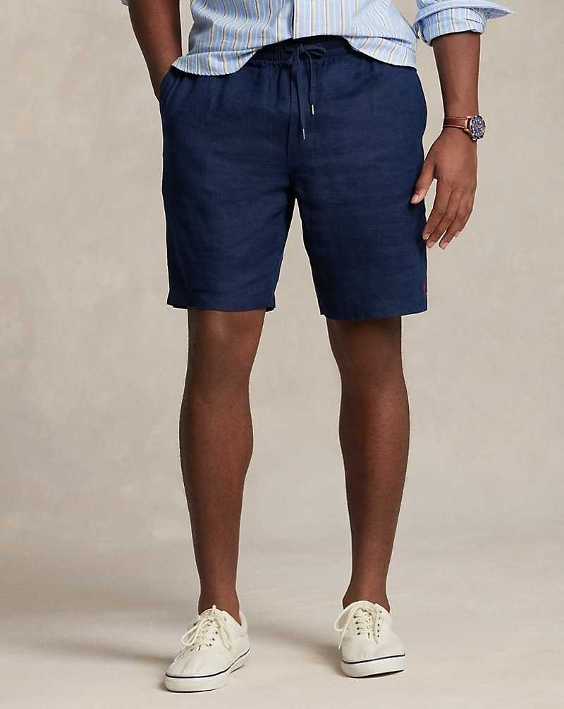 Short Ralph Lauren Prepster Linen Hombre Azul Marino | WJLVSAC-49 - vista 3