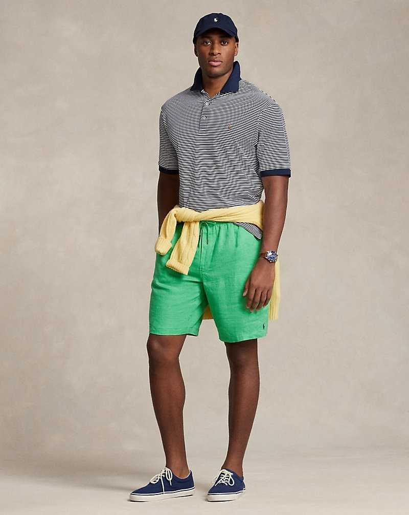 Short Ralph Lauren Prepster Linen Hombre Classic Kelly | PWCJLSH-83 - vista 1
