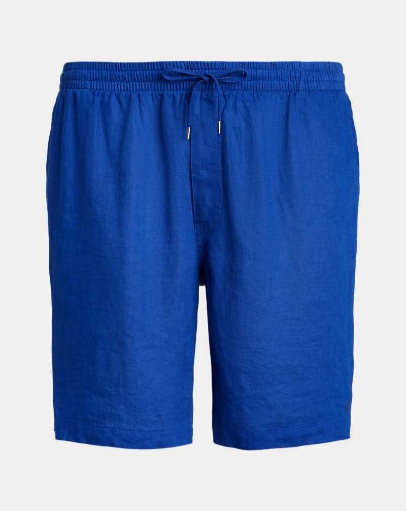 Short Ralph Lauren Prepster Linen Hombre Azul Rey | ZWHAITC-52 - vista 2