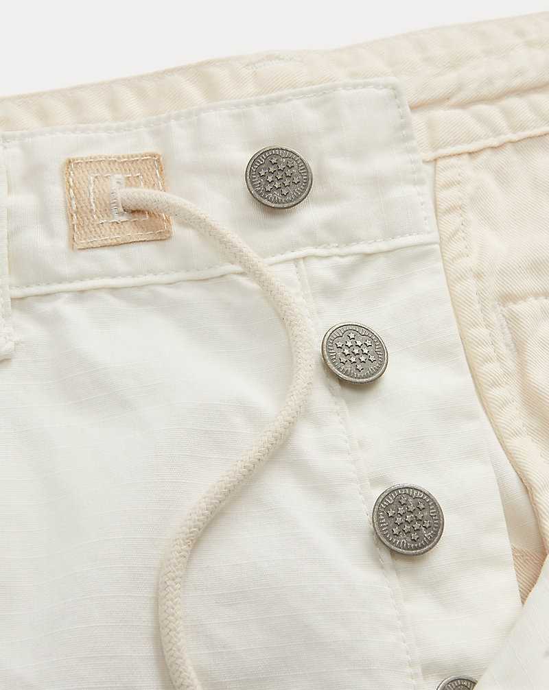 Short Ralph Lauren Ripstop Cargo Hombre Blancos | CIEFLVA-25 - vista 3