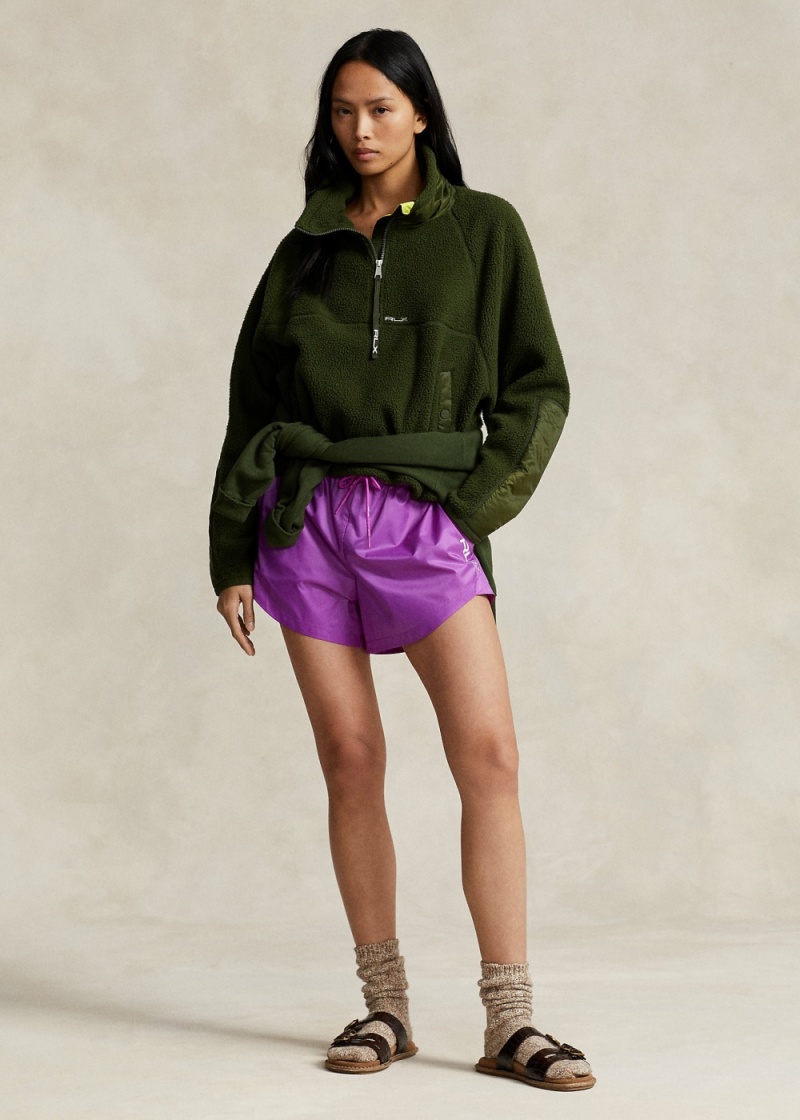 Short Ripstop Drawstring Mujer Flores | XFGV37164 - vista 2